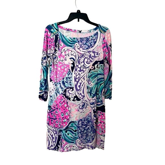 Lilly Pulitzer Sophie multi all that she wants dress small - Picture 2 of 8